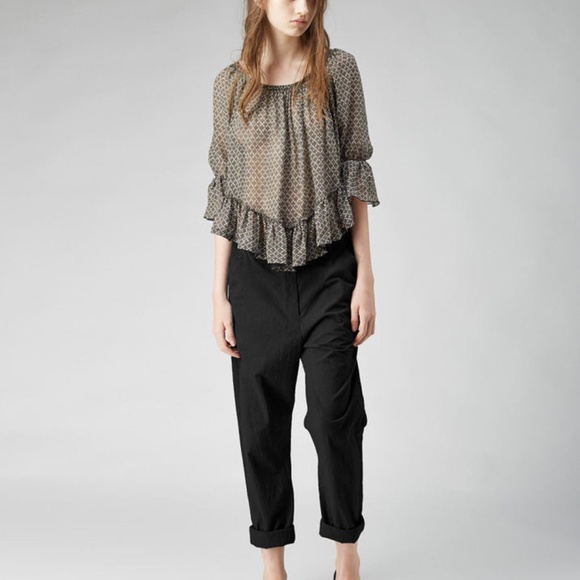 ISABEL MARANT Adriana Ruffle Top - Picture 2 of 10